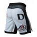 XTreme MMA Fight Shorts UFC Cage Fight Grappling Muay Thai Boxing White XS-3XL